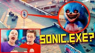 URGENTE: ¡SONIC.EXE NOS HA ATACADO! MI DRON GRABÓ AL SONIC.EXE REAL **Él existe** Episodio 1