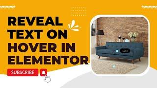 How to Add Reveal Text on Hover Effect in Elementor 2022 | WordPress Tutorial 2022