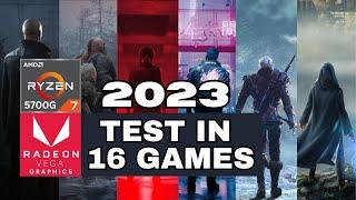 Ryzen 7 5700G + Vega 8: 16 Games Tested in 2024 | JOHN TECH
