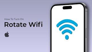 How to Turn on Rotate Wifi Address on iPhone?