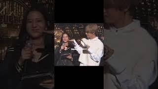 a few years later we see them interacting again  #jisoo #taehyung