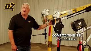 Davit Crane Comparison (CompOZite™, CompOZite™ Elite & Steel) by OZ Lifting Products