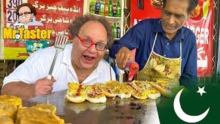 Street Food Tour in Islamabad, Pakistan - Amazing Anda Shami Burger + Refreshing Lemon Soda!