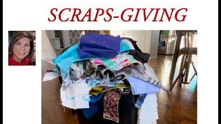 ️   Turn your Scraps ️ into charity quilts! ️ | PROCESS SCRAPS | QUILTING FOR GOOD | Scrapbuster