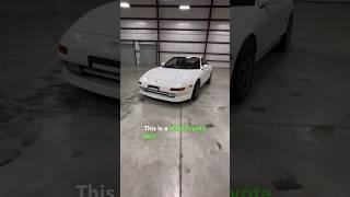 This SW20 MR2 Is a JDM ROCKET  #Shorts