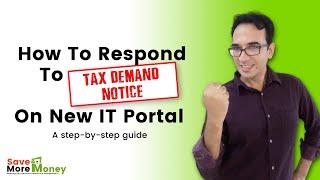 How To Respond To Tax Demand Notice On New IT Portal | Pay & Submit Outstanding Demand |NishantGupta