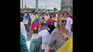 Venezolanos y Cubanos por una Venezuela Libre | Zürich Aug 17 2024 (Video Cortesía de Odalys Valdés)