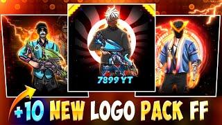 Free fire +10 New Logo Pack || ff logo pack download 