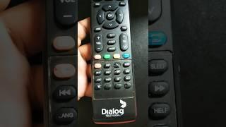 Dialog TV remote #remote #tvremote #dialogtv #technology #tech #shorts #short