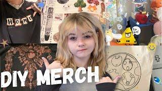 how to DIY your own merch :P