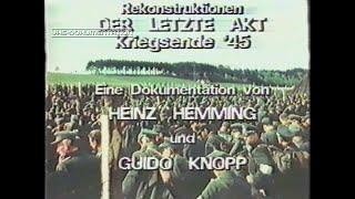 Rekonstruktionen: Der letzte Akt - Kriegsende 1945 (1985) Doku Deutsch