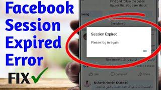 How to Fix Facebook Session Expired Issue 2024 - Sky tech