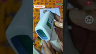 Infrared thermometer setup tutorial #Sahyog infrared forehead thermometer ka setting kaise kare