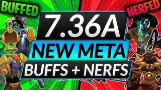 NEW PATCH 7.36A FULL CHANGES - Major Buffs and Nerfs - Dota 2 Update Guide
