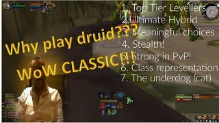 WoW Classic - Druid talks why to play a druid in classic!