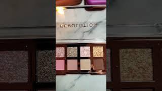 Makeup Revolution The Enchanted Icon palette. #makeup #beauty #eyeshadow #shorts