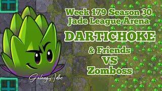 Arena Jade League Week 179 Season 30 Dartichoke & Friends vs Zomboss - Plants vs Zombies 2 FREE