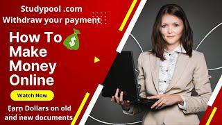 How to withdraw your payment($)/money$ from studypool.com. #studypool  #earning