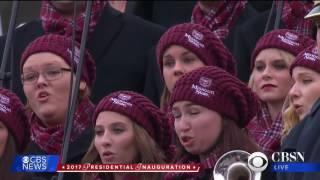 Missouri State University Chorus at the 2017 Presidential Inauguration