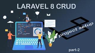 create laravel project and install yajra data table | Creating First Laravel 8 Project | yajra table