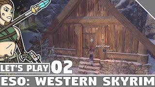 #02 The Gathering Storm Quest - ESO Western Skyrim | Let's Play Elder Scrolls Online Western Skyrim