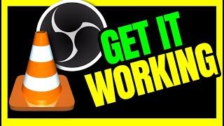 How To Use VLC Video Source In OBS - THERE IS NO PLUGIN - But it will work.