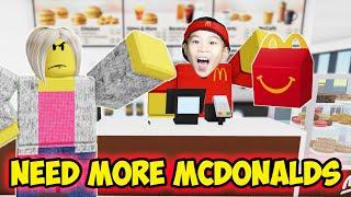 Roblox Need More McDonald's! Can Kaven Make the Perfect Burger!