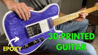 3D Printed Telecaster Functional Electric Guitar! Step by Step Build