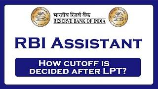 How cutoff is decided after RBI Language Proficiency Test (LPT)?