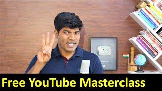 Register For Free YouTube Masterclass - Learn How To Get More Views and Subscribers