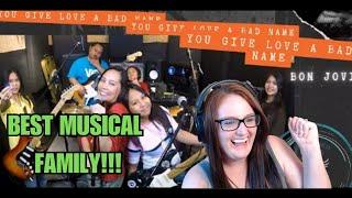 YOU GIVE LOVE A BAD NAME(BON JOVI) COVER by MISSIONED SOULS REACTION!!!