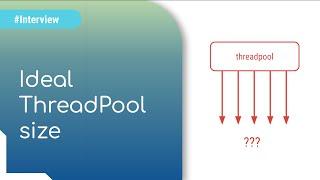 Java Concurrency Interview - What is an Ideal Threadpool size?