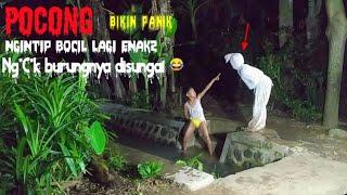 Prank POCONG Bikin Panik|| suka Ngintip Bocil Lagi Ena4k2 Ng*c*k burungnya disungai| paling terlucu