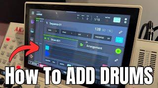 MPC 3 Standalone Tutorial: How to Add Drum Samples to a Track