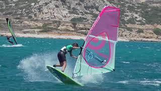 Windsurfing First Vulcan at 12 years