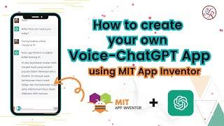 Membuat Voice ChatGPT dengan MIT App Inventor || Tutorial - Part 1