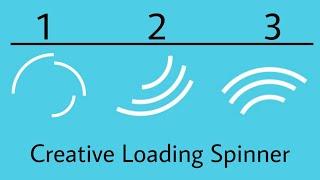 Pure CSS Loader and Spinner Animation | Preloader in HTML Page