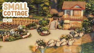 Small Cottage 🪴 Sims 4 Speed Build