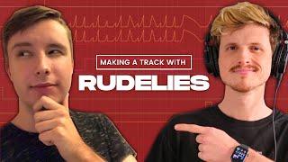 Making a RudeLies Track WITH RUDELIES // Mastering, Leads, Vocals, Percussion + More