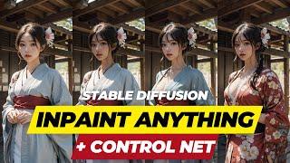 How to change ANYTHING you want in an image with INPAINT ANYTHING+ControlNet A1111 [Tutorial Part2]