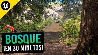 Crea un Bosque en UE5 en 30 Minutos (Árboles Megascans) | Unreal Engine 5