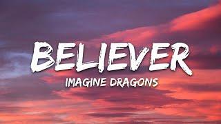 Imagine Dragons - Believer Lyrics 1 Hour || Believer Song 1 Hour  Remix Nightcore Lyrical Video||