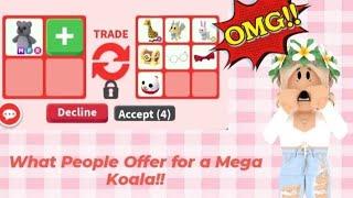 What People Offer for A Mega Koala! || Shaexii