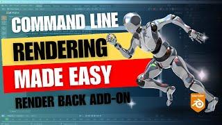 Blender Command Line Rendering Addon || Render Back