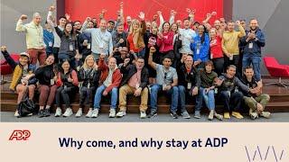 Why come, and why stay at ADP