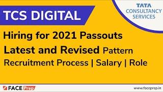 TCS Digital Preparation - Hiring for 2021 Pass-outs | Latest Recruitment Process | Salary | Role