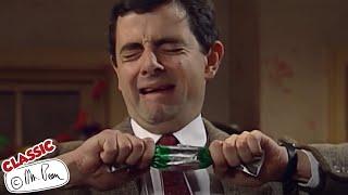 Mr Bean Is Christmas Crackers | Mr Bean Funny Clips | Classic Mr Bean