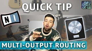 Quick Tip: Multi Output Routing - Native Instruments Battery  (IN LOGIC PRO X)