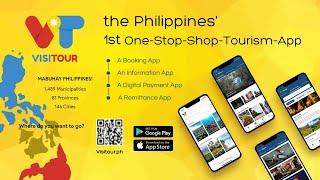 The only travel map with e-wallet, booking, merchant tourism mobile app! Kilalanin ang Visitour.ph!