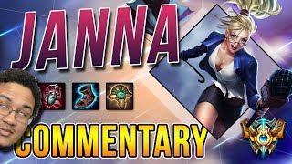 [7.17] Challenger Support Janna Commentary [vs Aphromoo Sona]